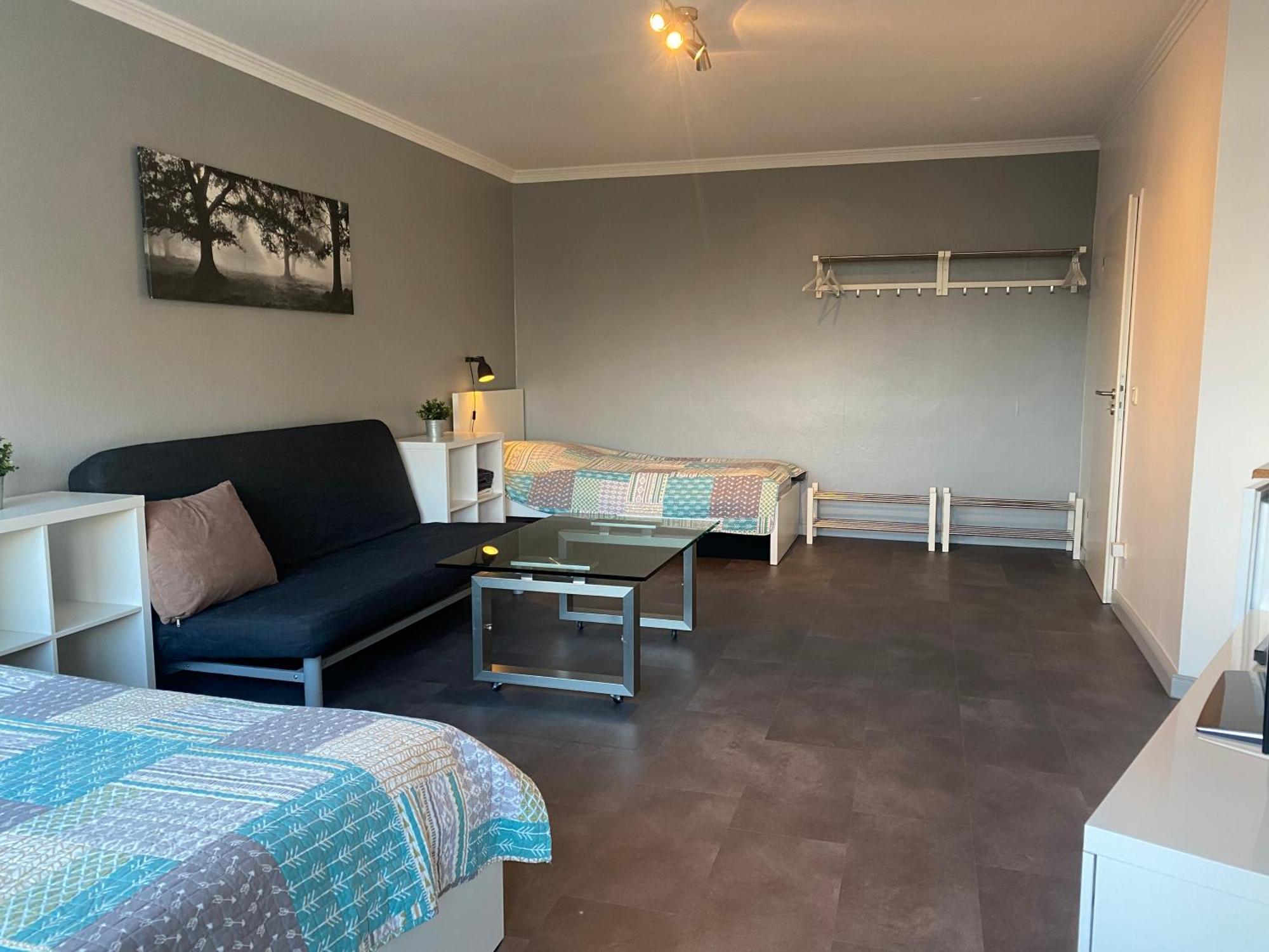 1 A Ferienwohnung Modern Duisburg Eksteriør billede
